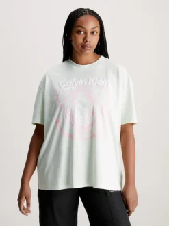 Calvin Klein Oversized Printed T-shirt 9 Calvin Klein Oversized Printed T-shirt -Calvin Cloth Shop J20J222047 LCE alternate1