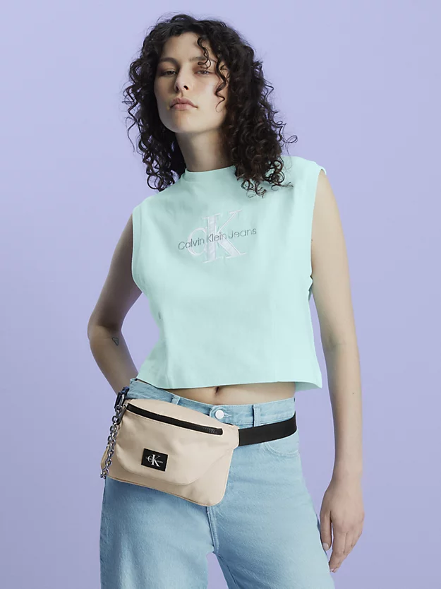 Calvin Klein Relaxed Monogram Tank Top 4 Calvin Klein Relaxed Monogram Tank Top - Image 2