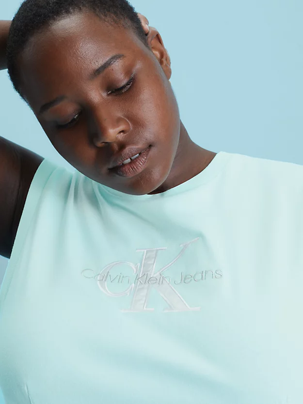 Calvin Klein Relaxed Monogram Tank Top 6 Calvin Klein Relaxed Monogram Tank Top - Image 4