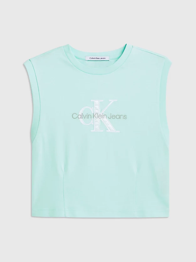 Calvin Klein Relaxed Monogram Tank Top 8 Calvin Klein Relaxed Monogram Tank Top - Image 6