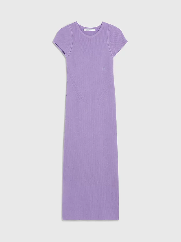 Calvin Klein Slim Rib-Knit Midi Dress 8 Calvin Klein Slim Rib-Knit Midi Dress - Image 6