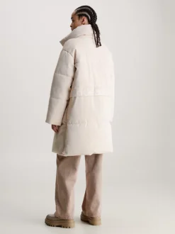 Calvin Klein Relaxed Soft Shine Puffer Coat -Calvin Cloth Shop J20J222172 ABJ alternate1