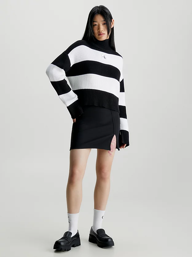 Calvin Klein Slim Ribbed Mini Skirt 7 Calvin Klein Slim Ribbed Mini Skirt - Image 5