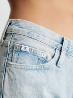 Calvin Klein Low Rise Straight Logo Jeans -Calvin Cloth Shop J20J222207 1AA alternate2