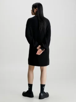 Calvin Klein Monogram Jumper Dress -Calvin Cloth Shop J20J222294 BEH alternate2