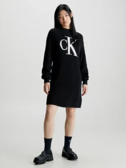 Calvin Klein Monogram Jumper Dress