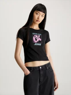 Calvin Klein Slim Cotton Logo T-shirt