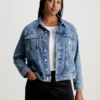 Calvin Klein Plus Size Denim Jacket -Calvin Cloth Shop J20J222351 1A4 main