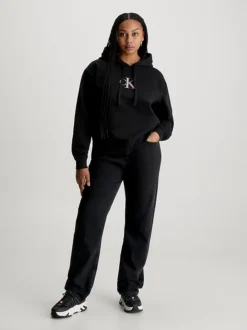 Calvin Klein Plus Size Gradient Logo Hoodie -Calvin Cloth Shop J20J222401 BEH alternate3