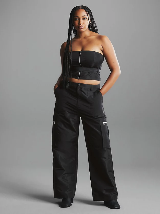 Calvin Klein Zip Up Corset Top 7 Calvin Klein Zip Up Corset Top - Image 5