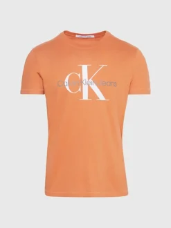 Calvin Klein Slim Organic Cotton Logo T-shirt -Calvin Cloth Shop J30J320806 SEC alternate5