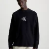 Calvin Klein Relaxed Monogram Jumper -Calvin Cloth Shop J30J322460 BEH main