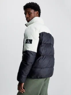 Calvin Klein Colour Block Puffer Jacket -Calvin Cloth Shop J30J323461 LCE alternate2