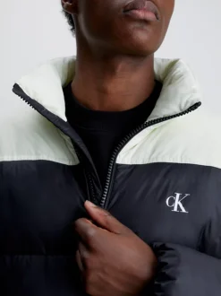 Calvin Klein Colour Block Puffer Jacket -Calvin Cloth Shop J30J323461 LCE alternate3
