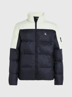 Calvin Klein Colour Block Puffer Jacket -Calvin Cloth Shop J30J323461 LCE alternate5