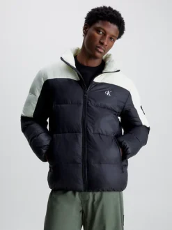 Calvin Klein Colour Block Puffer Jacket