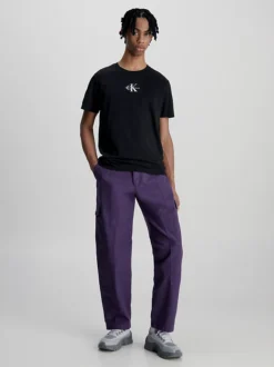 Calvin Klein Monogram T-shirt -Calvin Cloth Shop J30J323483 BEH alternate4