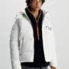 Calvin Klein Crinkle Nylon Puffer Jacket -Calvin Cloth Shop J30J323708 YBI main