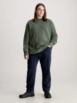 Calvin Klein Plus Size Tapered Jeans -Calvin Cloth Shop J30J323917 1BJ alternate3