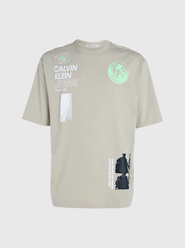 Calvin Klein Oversized Multi Logo T-shirt 7 Calvin Klein Oversized Multi Logo T-shirt - Image 5