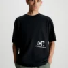 Calvin Klein Oversized Back Logo T-shirt -Calvin Cloth Shop J30J324021 BEH main