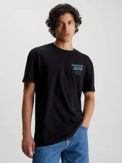 Calvin Klein Cotton Back Logo T-shirt -Calvin Cloth Shop J30J324031 BEH alternate2