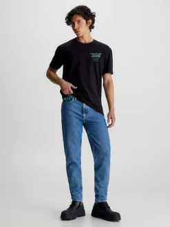 Calvin Klein Cotton Back Logo T-shirt -Calvin Cloth Shop J30J324031 BEH alternate4