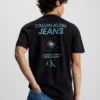 Calvin Klein Cotton Back Logo T-shirt 1 Calvin Klein Cotton Back Logo T-shirt -Calvin Cloth Shop J30J324031 BEH main