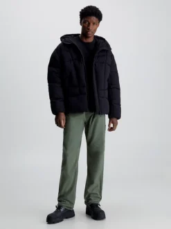 Calvin Klein Oversized CK Quilted Puffer Jacket -Calvin Cloth Shop J30J324055 BEH alternate3