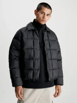 Calvin Klein Relaxed Padded Shirt Jacket