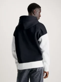 Calvin Klein Relaxed Colour Block Hoodie -Calvin Cloth Shop J30J324089 YAF alternate2