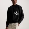Calvin Klein Cotton Blend Fleece Sweatshirt