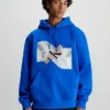 Calvin Klein Relaxed Logo Graphic Hoodie -Calvin Cloth Shop J30J324104 C6X main
