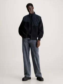 Calvin Klein Relaxed Polar Fleece Utility Vest -Calvin Cloth Shop J30J324109 BEH alternate3