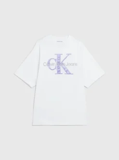 Calvin Klein Relaxed Monogram T-shirt 15 Calvin Klein Relaxed Monogram T-shirt -Calvin Cloth Shop J30J324139 YAF alternate5