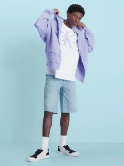 Calvin Klein 90's Loose Denim Shorts -Calvin Cloth Shop J30J324141 1AA alternate4