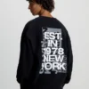 Calvin Klein Cotton Back Logo Sweatshirt -Calvin Cloth Shop J30J324311 BEH main