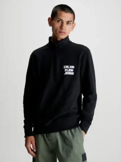 Calvin Klein Zip Neck Sweatshirt