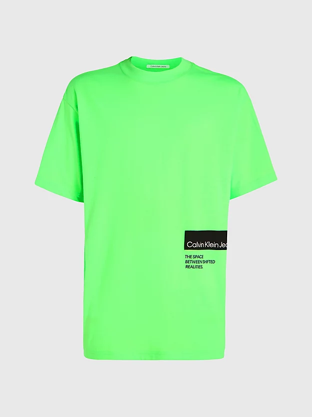 Calvin Klein Oversized Logo Tape T-shirt 7 Calvin Klein Oversized Logo Tape T-shirt - Image 5