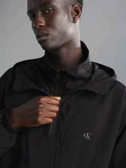 Calvin Klein Oversized Double Zip Anorak -Calvin Cloth Shop J30J324702 BEH alternate3