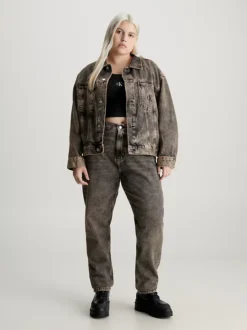 Calvin Klein Unisex Boxy Denim Jacket 17 Calvin Klein Unisex Boxy Denim Jacket -Calvin Cloth Shop J40J400330 1A4 alternate6