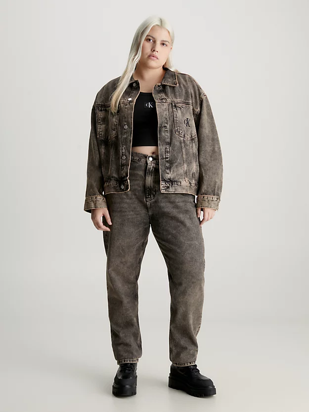 Calvin Klein Unisex Boxy Denim Jacket 9 Calvin Klein Unisex Boxy Denim Jacket - Image 7