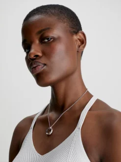 Calvin Klein Necklace - Twisted Ring -Calvin Cloth Shop JF35000306 000 alternate2