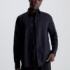 Calvin Klein Slim Poplin Stretch Shirt -Calvin Cloth Shop K10K103025 001 main