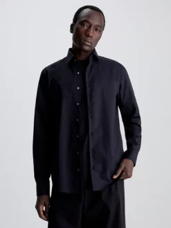 Calvin Klein Slim Poplin Stretch Shirt