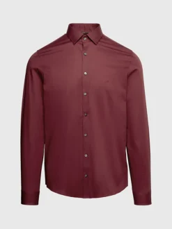 Calvin Klein Slim Poplin Dress Shirt -Calvin Cloth Shop K10K108229 XUU alternate4