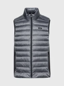 Calvin Klein Quilted Logo Puffer Gilet 11 Calvin Klein Quilted Logo Puffer Gilet -Calvin Cloth Shop K10K108292 PC9 alternate4