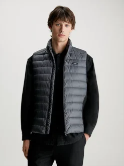 Calvin Klein Quilted Logo Puffer Gilet
