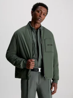 Calvin Klein Lightweight Twill Bomber Jacket