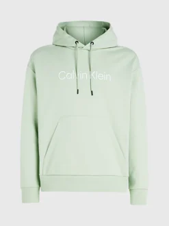 Calvin Klein Cotton Terry Logo Hoodie -Calvin Cloth Shop K10K111345 LE9 alternate4